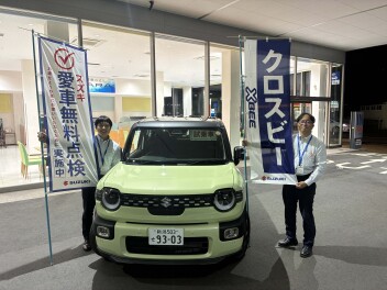 新型クロスビーご試乗できます！